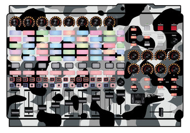 Akai Pro APC 40 MK2 Skin Camo Snow